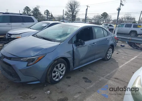 2025 Toyota Corolla Le from USA, damaged, VIN 5YFB4MDE0SP321698